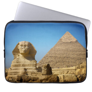 Denkmäler   Sphinx & Pyramide Ägyptens Laptopschutzhülle