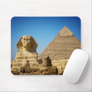 Denkmäler Sphinx & Pyramide Ägyptens Mousepad