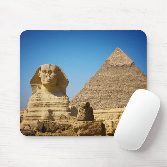 Denkmäler | Sphinx & Pyramide Ägyptens Mousepad (Mit Mouse)