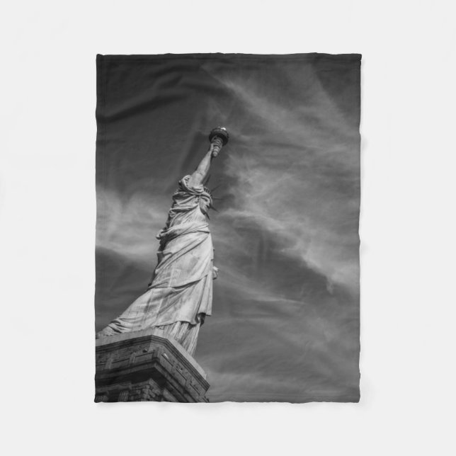 Denkmäler | Statue of Liberty Manhattan NYC Fleecedecke (Vorderseite)