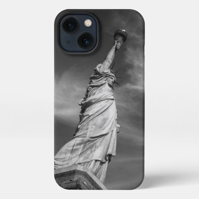 Denkmäler | Statue of Liberty Manhattan NYC iPhone Hülle (Rückseite)