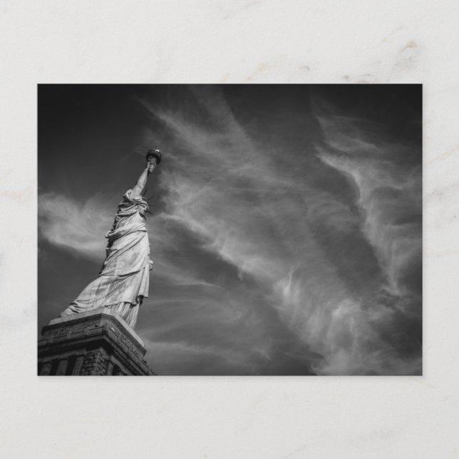 Denkmäler | Statue of Liberty Manhattan NYC Postkarte (Vorderseite)