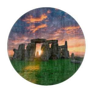 Denkmäler   Stonhenge, England Schneidebrett