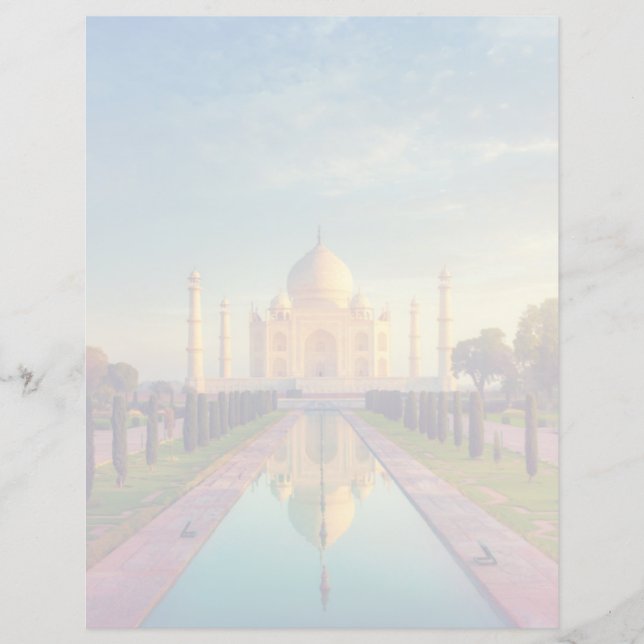 Denkmäler | Taj Mahal Colors (Vorderseite)