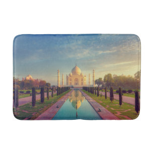 Denkmäler Taj Mahal Colors Badematte