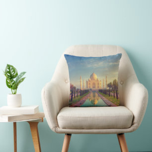 Denkmäler Taj Mahal Colors Kissen