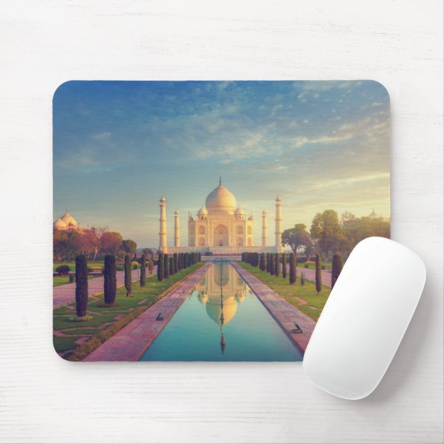Denkmäler | Taj Mahal Colors Mousepad (Mit Mouse)