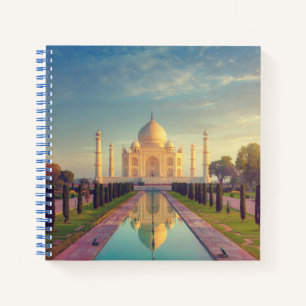 Denkmäler   Taj Mahal Colors Notizbuch