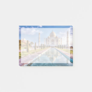 Denkmäler Taj Mahal Sunrise Post-it Klebezettel