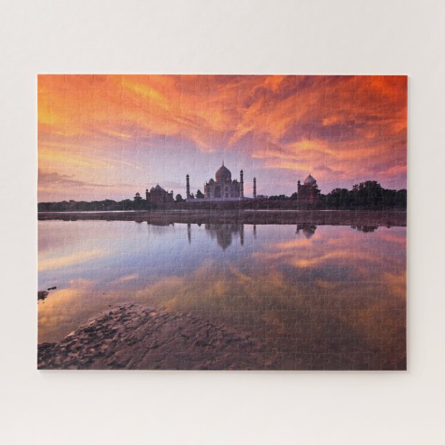 Denkmäler | Taj Mahal Sunset (Horizontal)