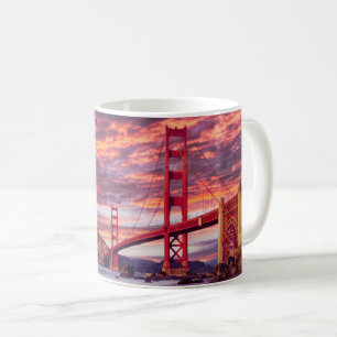 Denkmäler   The Golden Gate San Francisco, CA Kaffeetasse
