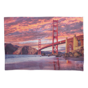 Denkmäler The Golden Gate San Francisco, CA Kissenbezug