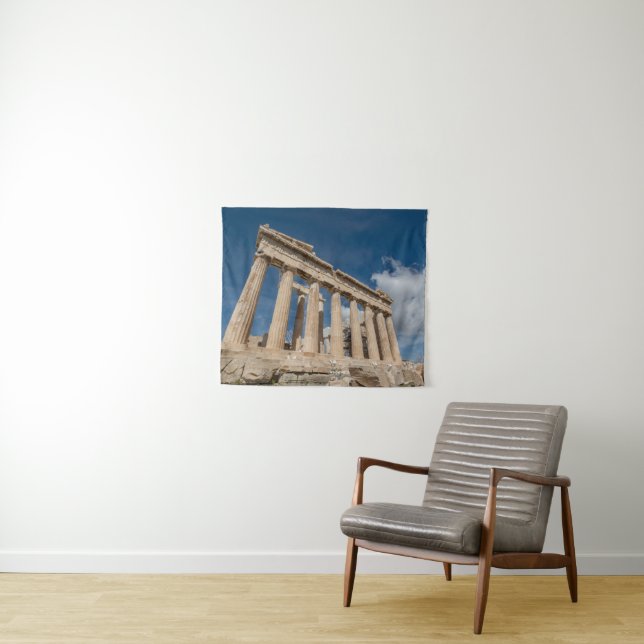Denkmäler | The Parthenon, Griechenland Wandteppich (Beispiel (Horizontal))