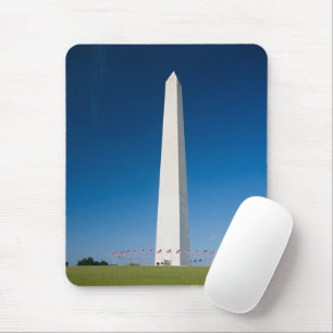 Denkmäler Washington-Denkmal mit Flaggen Mousepad