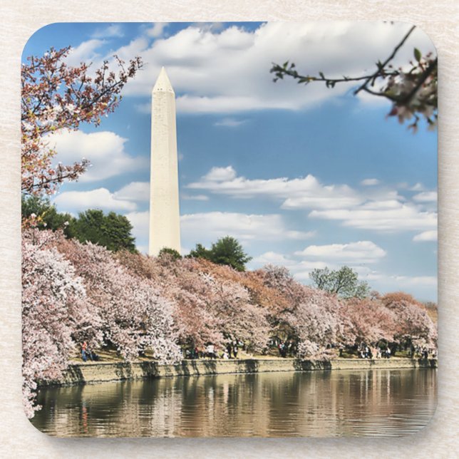 Denkmäler | Washington Memorial Getränkeuntersetzer (Vorderseite)