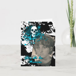 Denkmalfeier dia de Los Muertos Dankeskarte