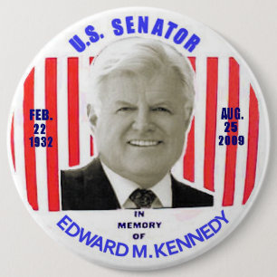 Denkmalknopf Edward M. Kennedy Button
