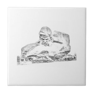 Denkmalpfarrkirche des Zweiten Weltkriegs Fliese