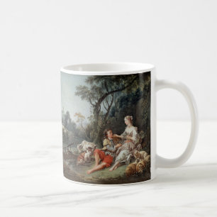Denkt er an Trauben? von Francois Boucher Kaffeetasse