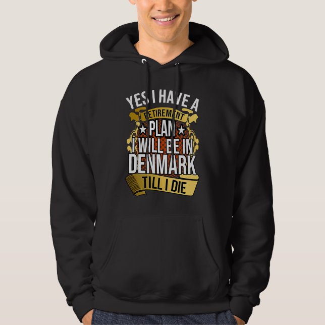Denmark Denmark Copenhagen Denmark Danmark Hoodie (Vorderseite)