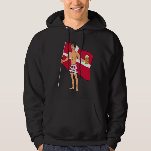 Denmark Hot Boy Hoodie (Vorderseite)