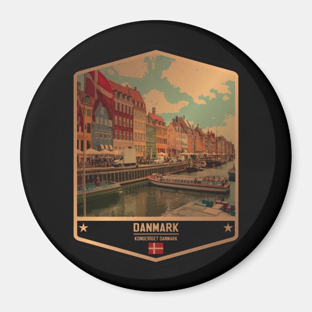 Denmark Magnet (Vorne)