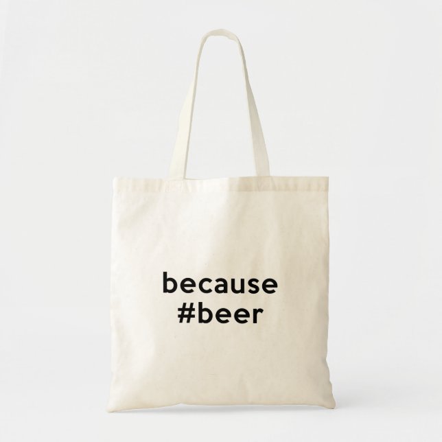 Denn Bier Tragetasche (Vorne)