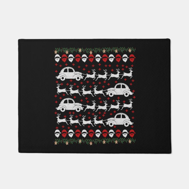 Denn Christmas Fußmatte (Vorderseite)