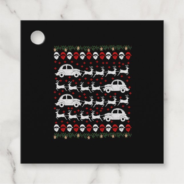 Denn Christmas Geschenkanhänger (Vorderseite)