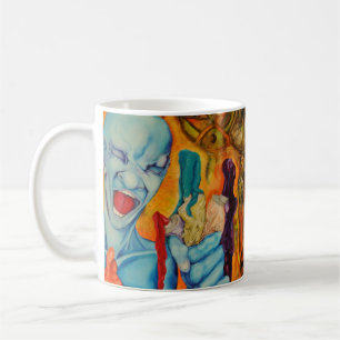 Denn ich bin Künstler Tasse groß
