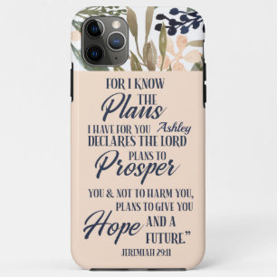 Denn ich kenne die Pläne, die ich für Sie Personal Case-Mate iPhone Hülle