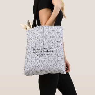 Denn Mamas tragen mehr als nur Taschen