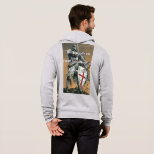 Denn wir kämpfen nicht mit Ephesianern 6:12 Hoodie