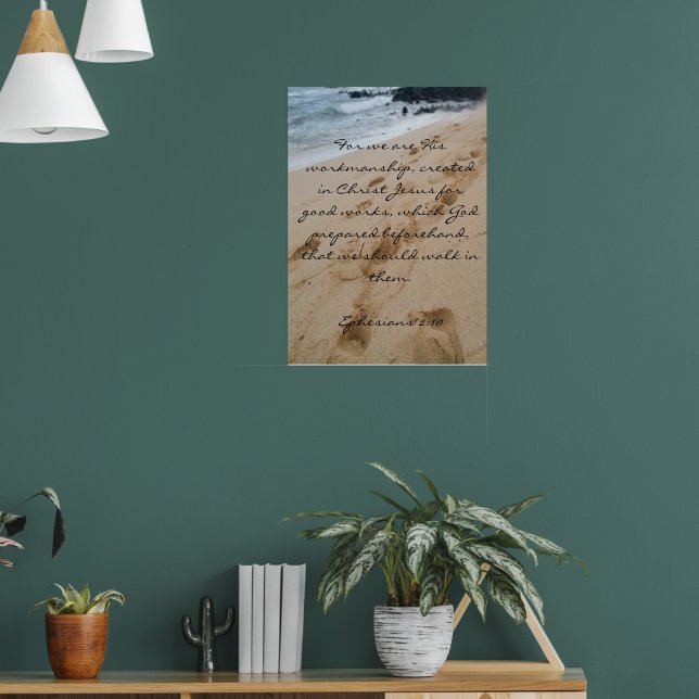 Denn wir sind sein Werk, - Poster (Wohnzimmer 1)