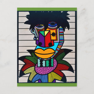 "Dennis Brown" von Ruchell Alexander Postkarte
