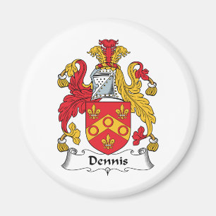 Dennis-Familienwappen Magnet