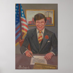 Dennis Kucinich - Cleveland Mayor von Kulhanek Poster