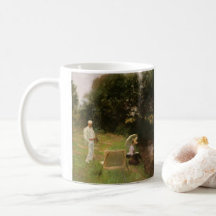 Dennis Miller Bunker Malend bei Calcot von Sargent Kaffeetasse