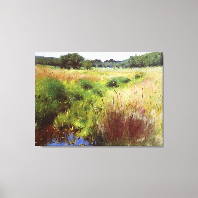 Dennis Miller Bunker's Marshland, Medfield Leinwanddruck (Vorderseite)