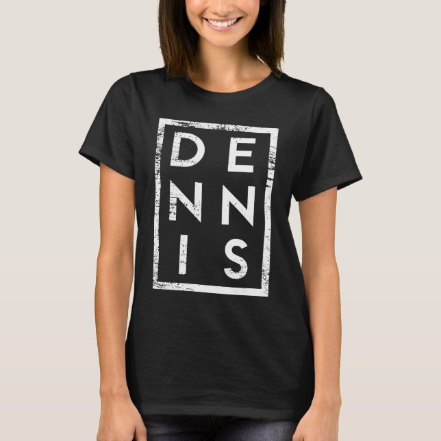 Dennis Minimalism T-Shirt (Vorderseite)