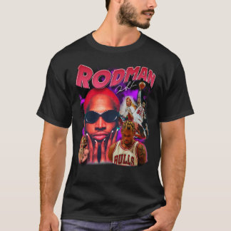 dennis rodman style vintage T-shirt classique