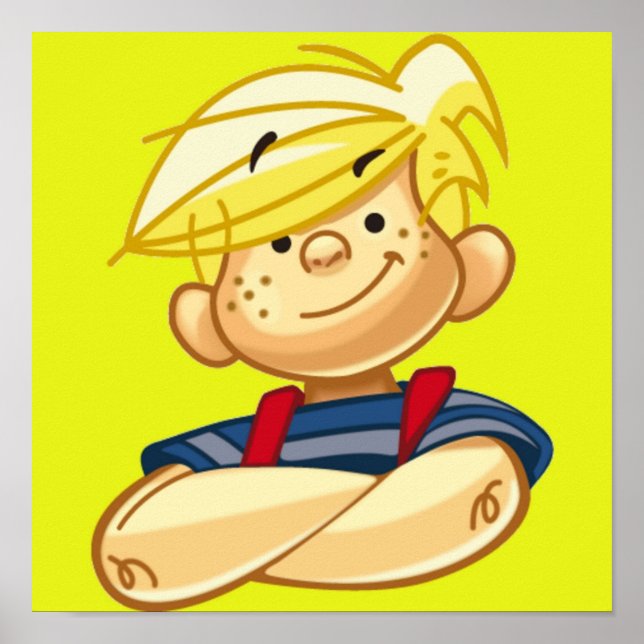 Dennis The Menace Cartoon Poster (Vorne)