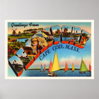 Dennisport Cape Cod Massachusetts MA Old Travel
