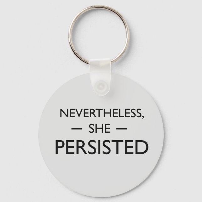 Dennoch beharrte sie auf der Aussage Schlüsselanhänger (Vorderseite)