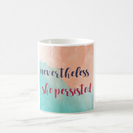 Dennoch besteht sie Tasse Elizabeth Waren fort