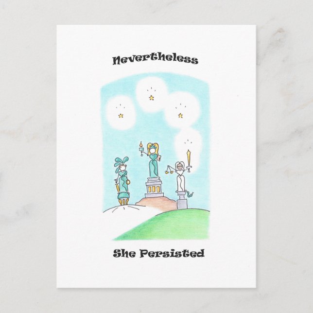 Dennoch Postkarte (Vorderseite)