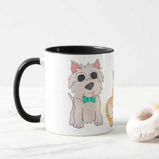 Dénommer et profiler - tasse de café de chienchien