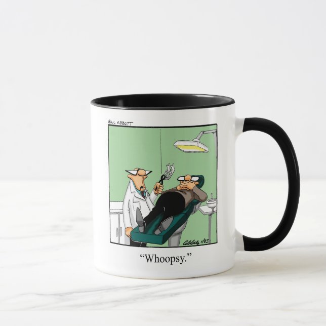 Dentaire Drôle / Dentiste Humour Mug (Droite)