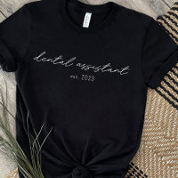 Dental Assistant Black Student Abschluss Geschenk
