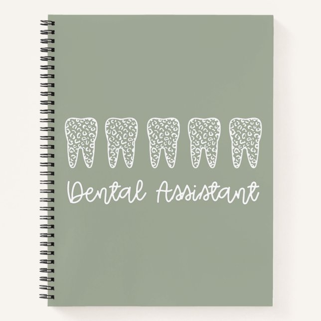 Dental Assistant | Gifts for Assistant Dentist Notizbuch (Vorderseite)
